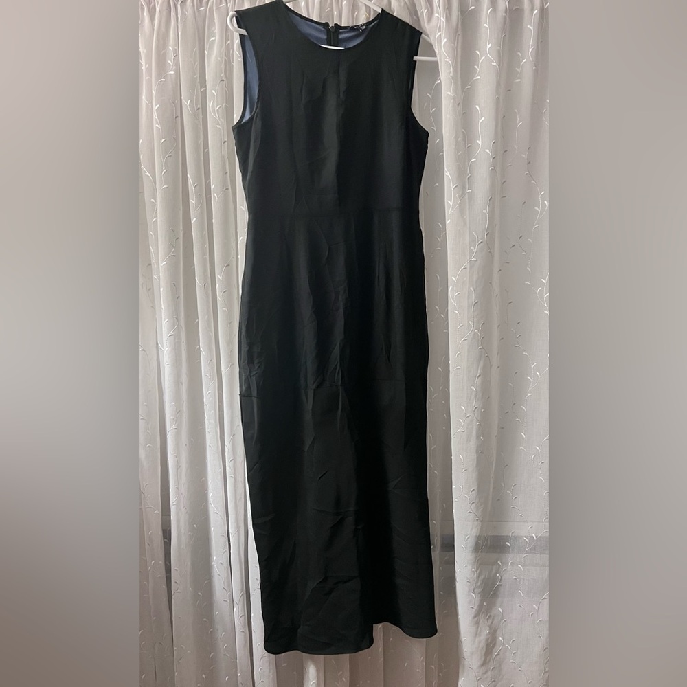 Black Sleeveless Maxi Dress - Classic Women's Evening Dress